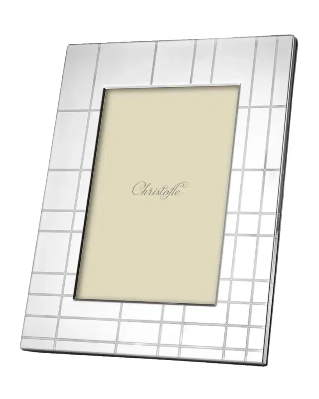 Christofle Graphik Stainless Steel Frame, 4" x 6"