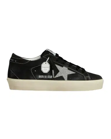 Golden Goose Hi Star Suede Swarovski Low-Top Sneakers | Thumbnail 1