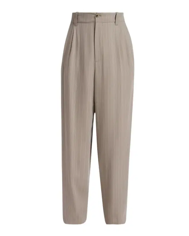 Golden Goose Men's Hairline Stripe Pleated Wide-Leg Trousers