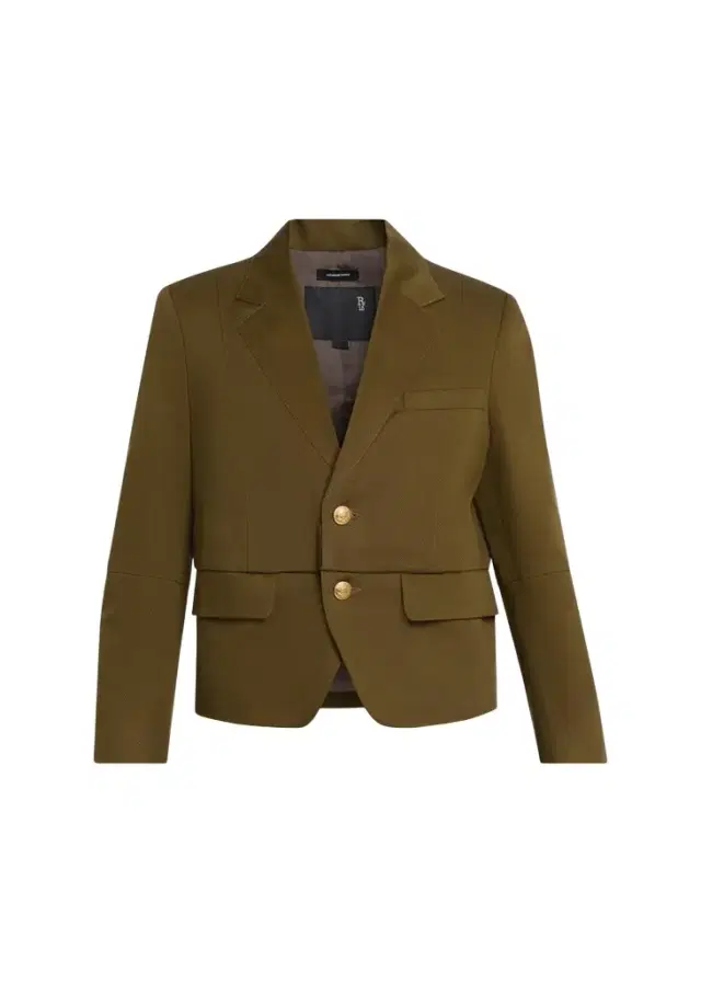 R13 Pleated Boyfriend Blazer