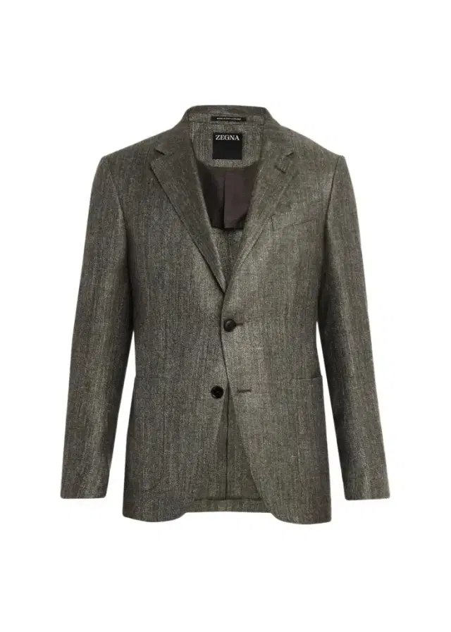 Zegna Men's Silk-Cotton Twill Single-Breasted Sport Coat
