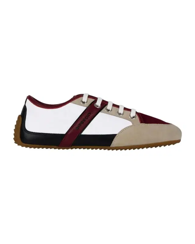 Givenchy Slim Nylon and Suede Low-Top Sneakers