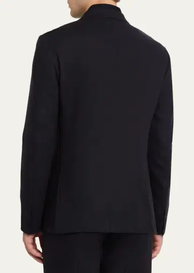 Zegna Men's Linen Single-Breasted Two-Piece Suit | Thumbnail 5