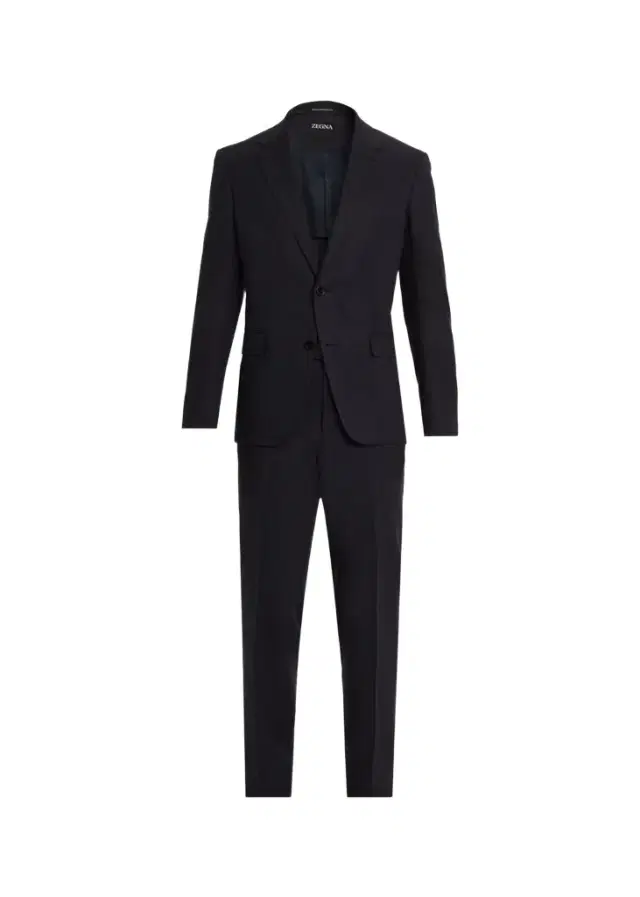 Zegna Men's Linen Single-Breasted Two-Piece Suit