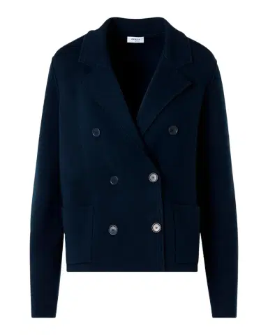 Akris punto Stretch Wool Cardigan-Style Jacket | Thumbnail 1
