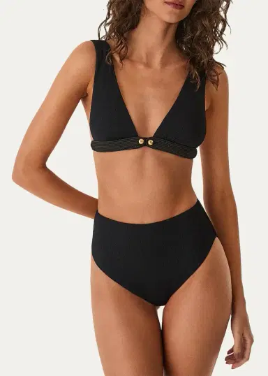 ViX Bela High-Waist Bikini Bottoms | Thumbnail 3