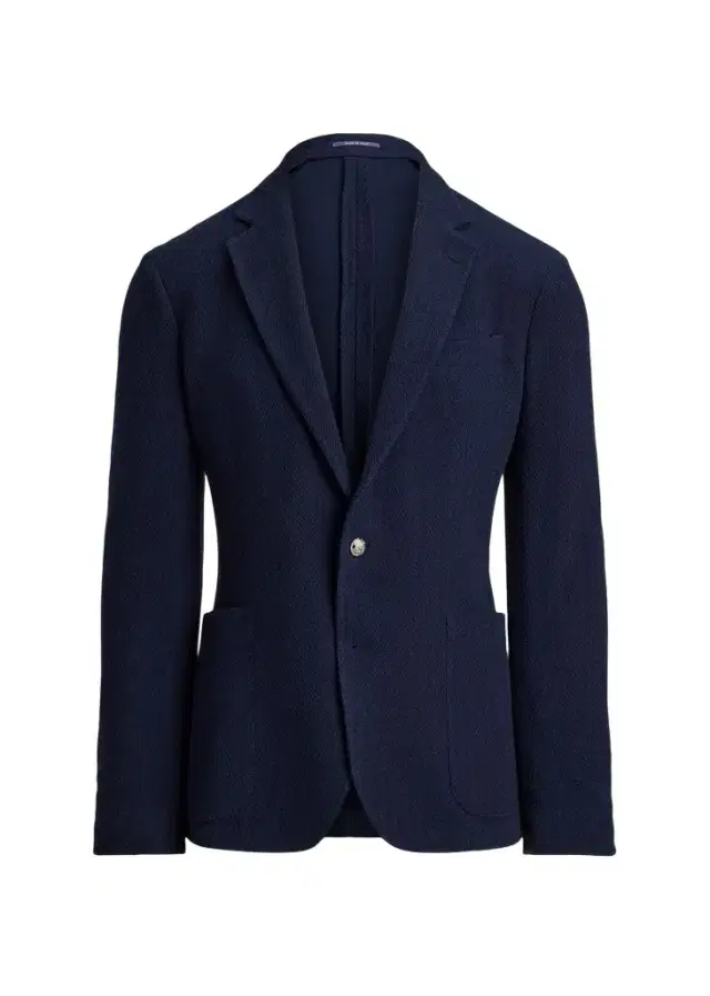 Ralph Lauren Purple Label Men's Cashmere and Silk Chevron Jacquard Blazer