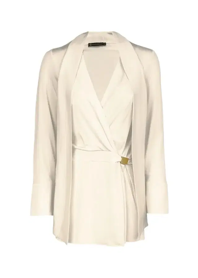 ViX Rosalie Surplice-Neck Mini Dress