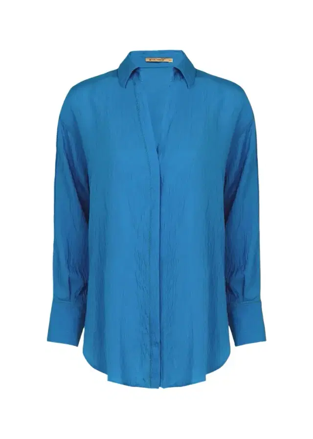 ViX Bailey Textured Drop-Shoulder Shirt