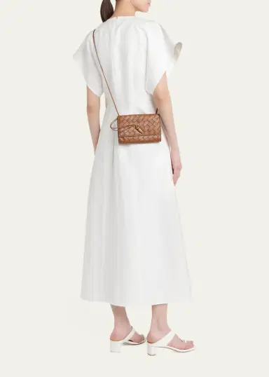 Bottega Veneta Andiamo Leather Pouch Bag | Thumbnail 9