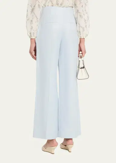 Veronica Beard Cassidee Wide-Leg Pants | Thumbnail 3