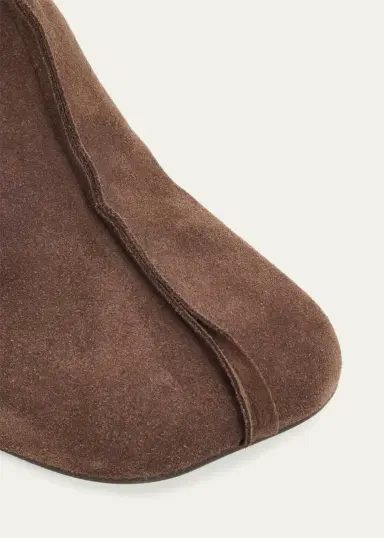 MM6 MAISON MARGIELA 60mm Stitch Suede Mules | Thumbnail 5