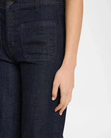 Nili Lotan Florence Denim Flare Jeans | Thumbnail 5 Nili Lotan Florence Denim Flare Jeans | Thumbnail 5