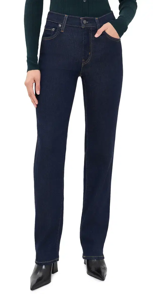 Levi's 723 Straight Jeans True Blue Rinse