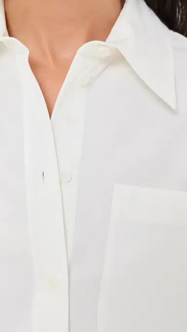 Anine Bing Scott Cropped Shirt | Thumbnail 6 Anine Bing Scott Cropped Shirt | Thumbnail 6