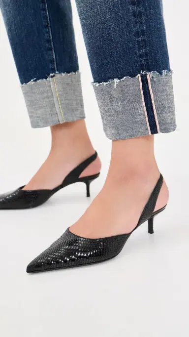 Staud Sebastian Slingback Heels | Thumbnail 3