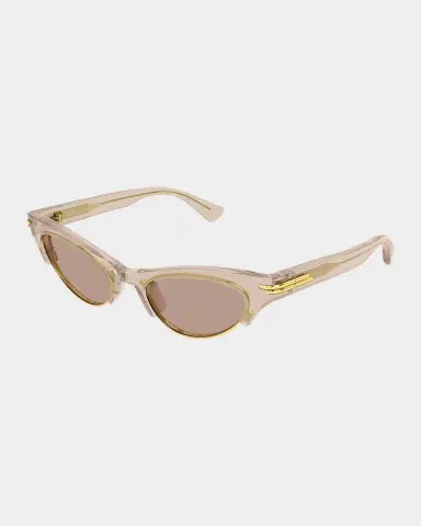 Bottega Veneta Transparent Cat Eye Sunglasses | Thumbnail 2 Bottega Veneta Transparent Cat Eye Sunglasses | Thumbnail 2