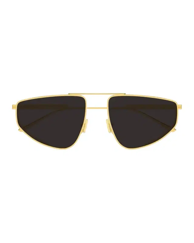 Bottega Veneta Geometric Aviator Sunglasses
