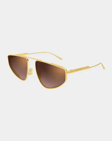 Bottega Veneta 59MM Aviator Sunglasses | Thumbnail 2