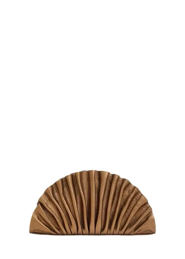 Cult Gaia Nala Mini Metallic Clutch