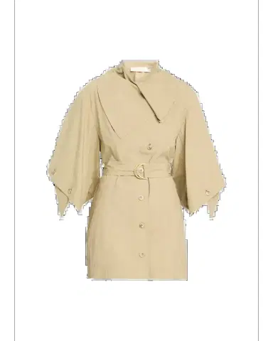 Zimmermann Valiant Utility Cotton Belted Mini Dress | Thumbnail 2