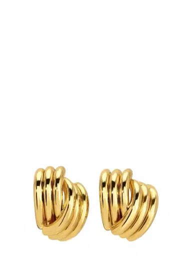 Heaven Mayhem Clove Earrings, Gold | Thumbnail 1
