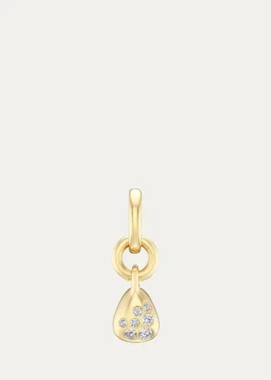 Uniform Object 18K Carriage Charm with Pear Diamond | Thumbnail 2 Uniform Object 18K Carriage Charm with Pear Diamond | Thumbnail 2