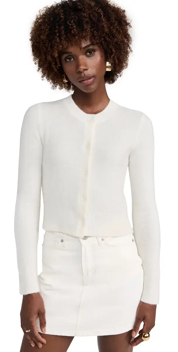 RAILS Matilda Cardigan Ivory M