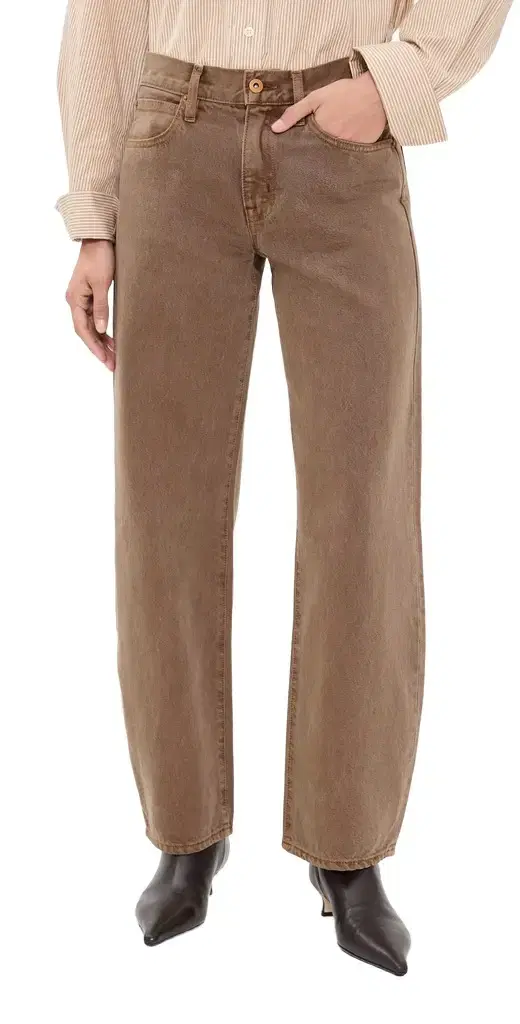 SLVRLAKE Jamie Curve Jeans Indio Sands