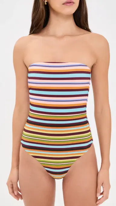 BEACH RIOT Amber One Piece Paradise Stripe S | Thumbnail 2 BEACH RIOT Amber One Piece Paradise Stripe S | Thumbnail 2