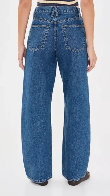 SLVRLAKE Estelle Wide Leg Jeans Start Me Up | Thumbnail 3