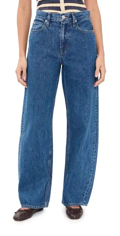 SLVRLAKE Estelle Wide Leg Jeans Start Me Up | Thumbnail 1