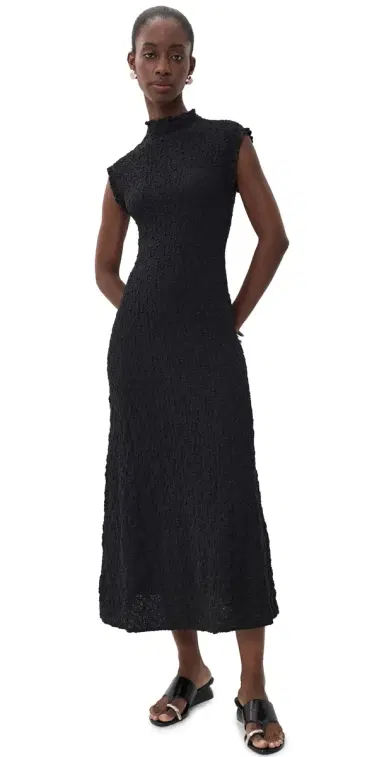 Proenza Schouler White Label Cleo Dress Black | Thumbnail 1