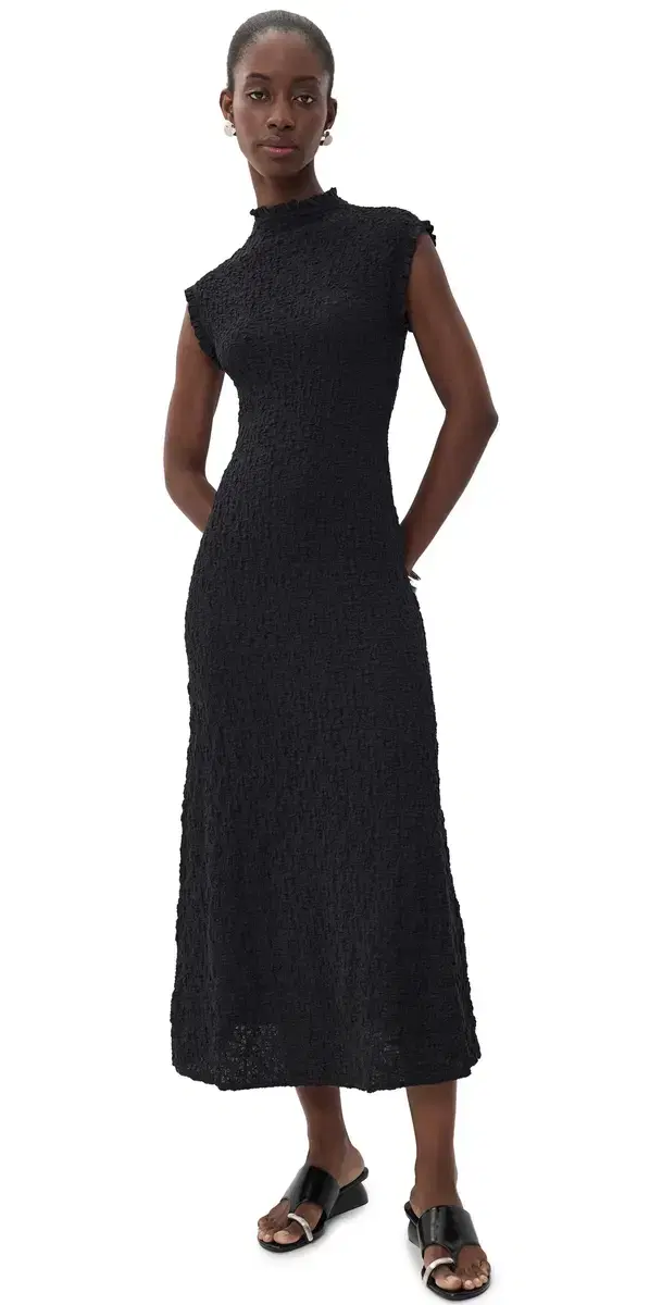 Proenza Schouler White Label Cleo Dress Black