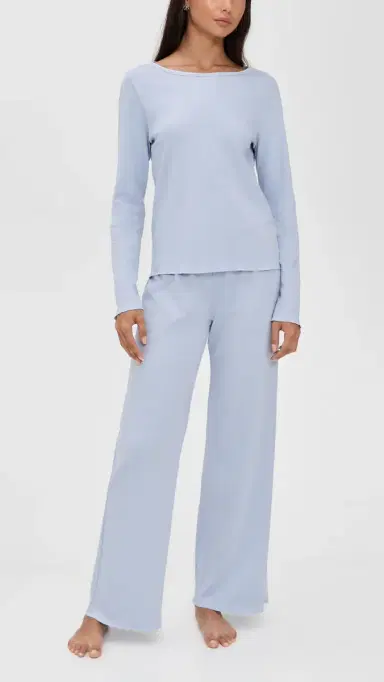 Cozyland by Morgan Lane Ellie PJ Set Twilight L | Thumbnail 2