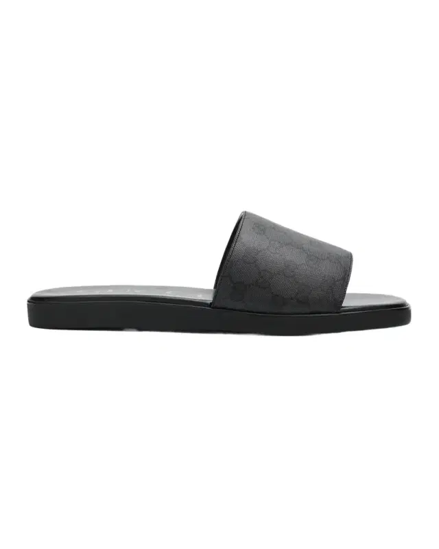 Gucci Men's GG Coated Canvas Slides