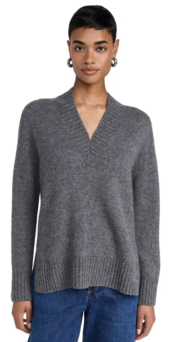 RAILS Gisella Cashmere Sweater Thunder M