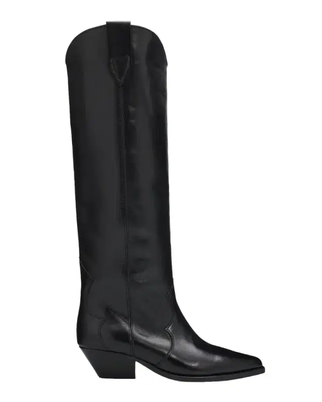 Isabel Marant 40mm Denvee Leather Western Boots
