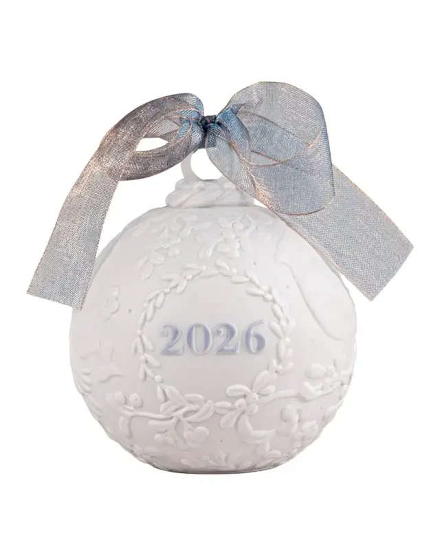 Lladro 2026 Christmas Ball Ornament