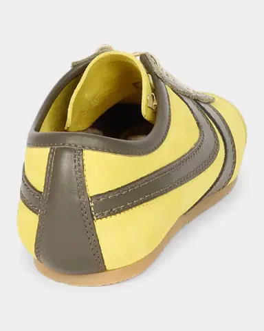 Dries Van Noten Mixed Leather Retro Runner Sneakers | Thumbnail 2