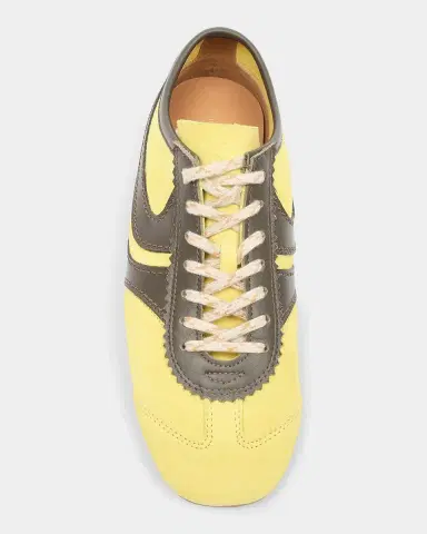 Dries Van Noten Mixed Leather Retro Runner Sneakers | Thumbnail 4