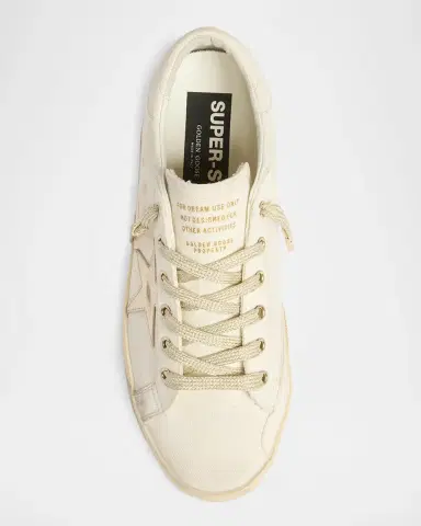 Golden Goose Super-Star Leather Low-Top Sneakers | Thumbnail 6