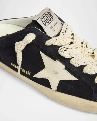 Golden Goose Super-Star Sabot Suede Slide Sneakers | Thumbnail 5