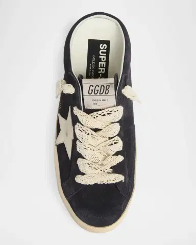 Golden Goose Super-Star Sabot Suede Slide Sneakers | Thumbnail 6