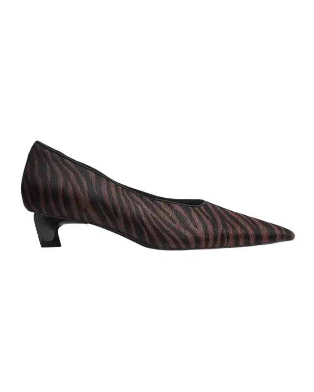 rag & bone 40mm Paloma Zebra Calf Hair Pumps