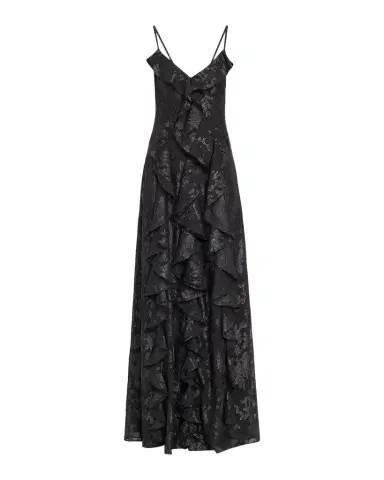 Ramy Brook Penelope Flocked Ruffled Gown | Thumbnail 1