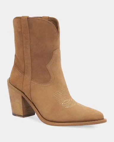 Partlow 90mm Leigh Anne Suede Ankle Boots | Thumbnail 4