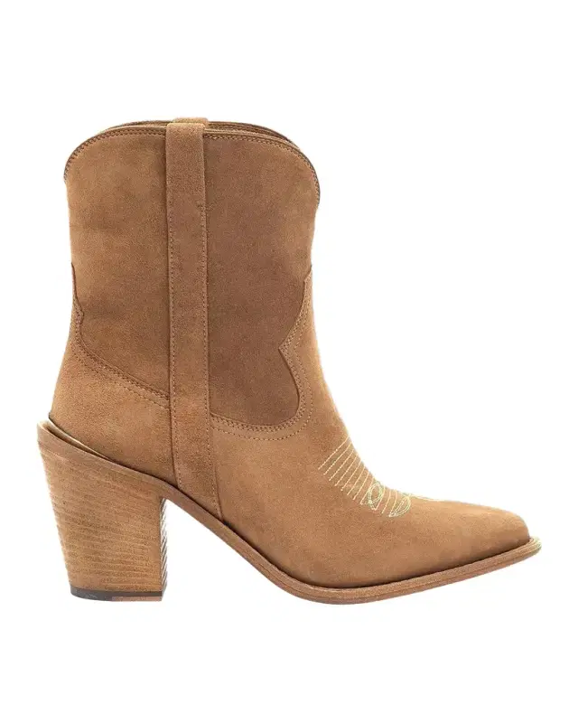 Partlow 90mm Leigh Anne Suede Ankle Boots
