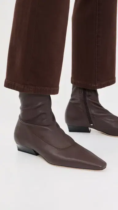 Staud Wally Sock Flat Ankle Boots | Thumbnail 3