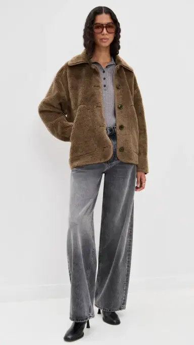 Citizens of Humanity Astrid herpa Jacket Warm Tan | Thumbnail 5